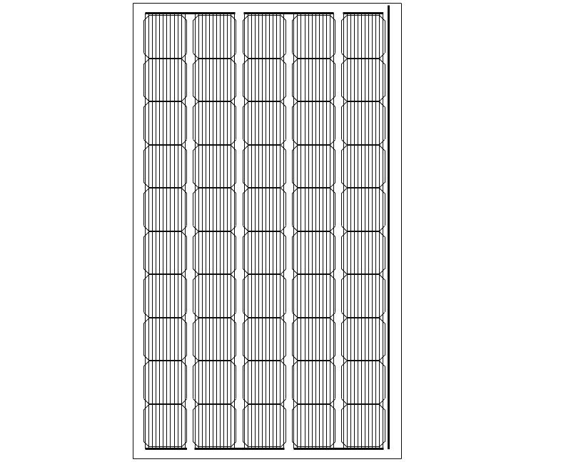 Transparentní fotovoltaický OK Panel Zastínění 75% - ECO