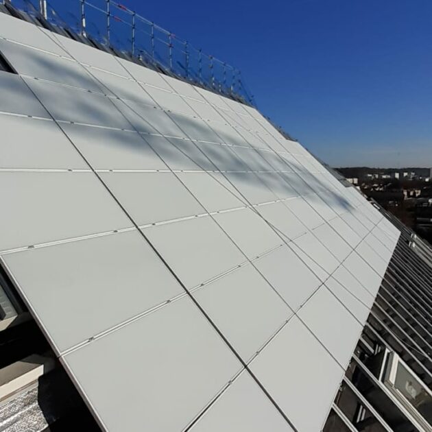 White barevný fotovoltaický panel Solaxess - Image 2