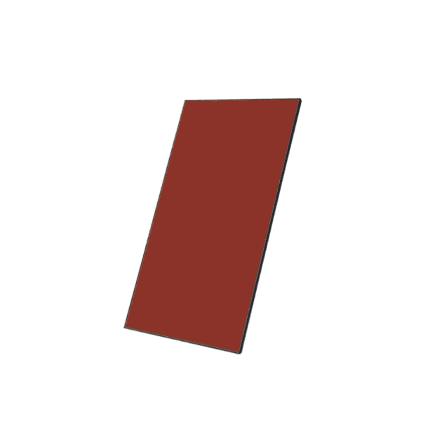 Falun red barevný fotovoltaický panel Solaxess