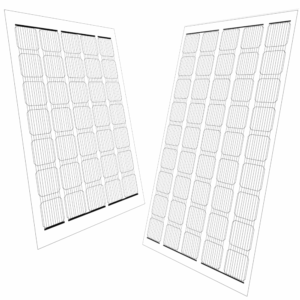 Transparentní fotovoltaický OK Panel Zastínění 60 až 63%