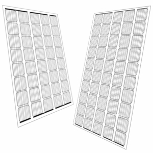 Transparentní fotovoltaický OK Panel Pergola - Přístřešek transparentní bez rámu Zastínění 77%